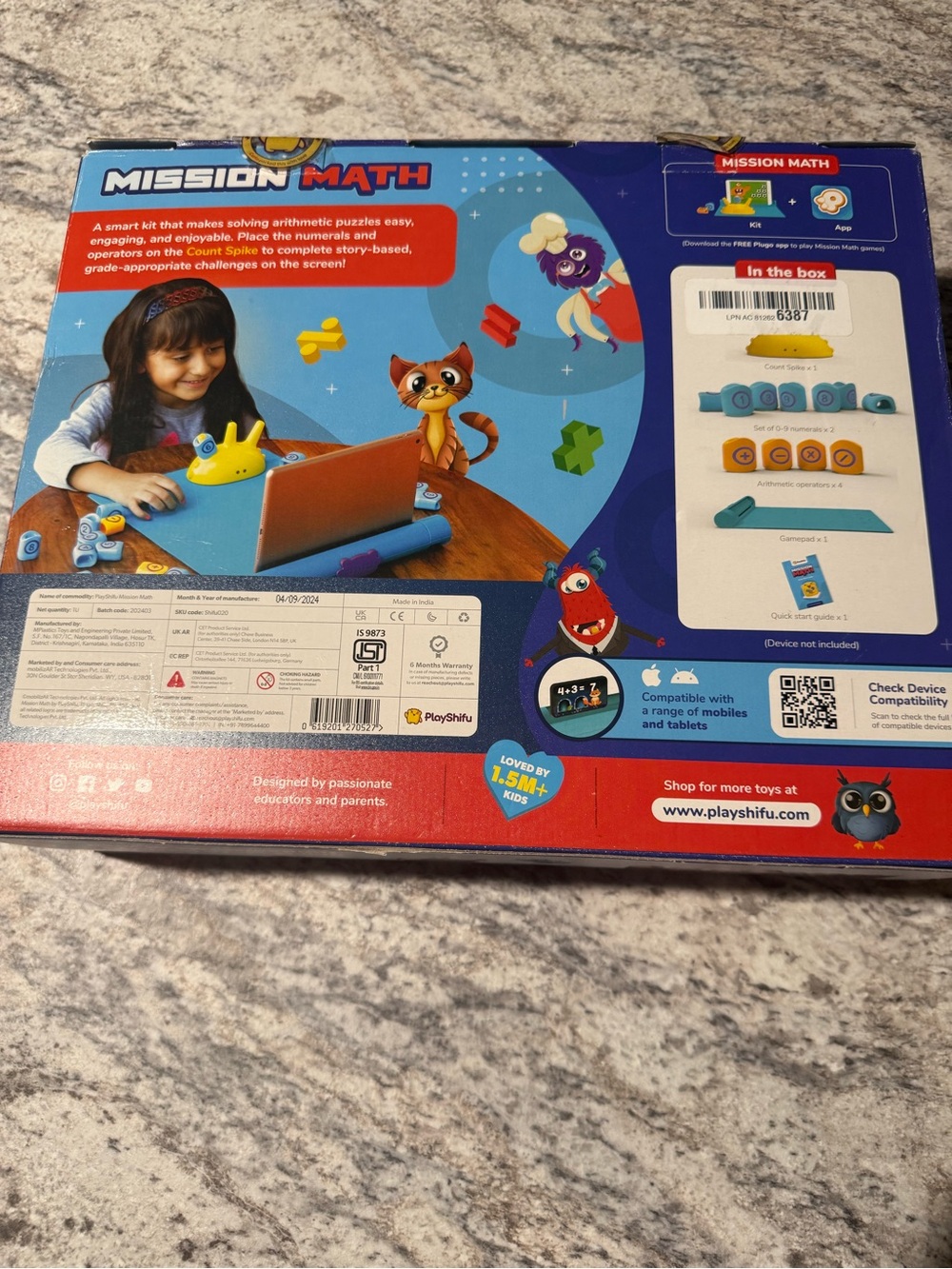 Mission Math Smart Kit - Yellow - Picture 2 of 4